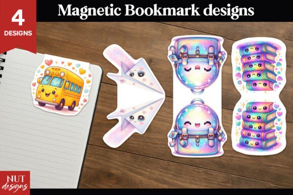 Back to School Bookmarks Kawaii: A Fun and Functional Study Essential