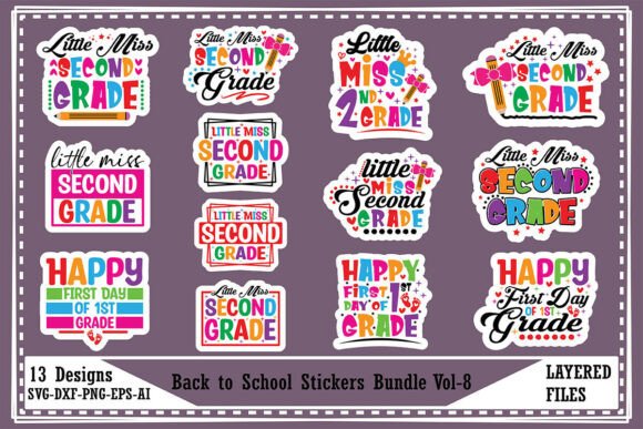 Back to School Stickers Bundle Vol-8: A Strategic Tool for Creative and Professional Use