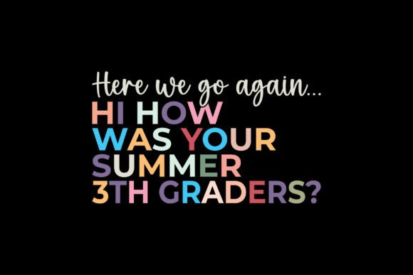 Back to School SVG Designs for 3rd Graders: A Creative Way to Start the New Year
