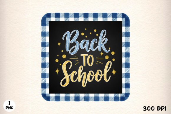 Glittery Back to School PNG Sublimation: A Sparkling Addition to Your Creative Projects