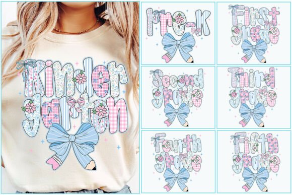 Preppy Back to School Floral PNG Bundle: Strategic Use for Creative and Commercial Projects