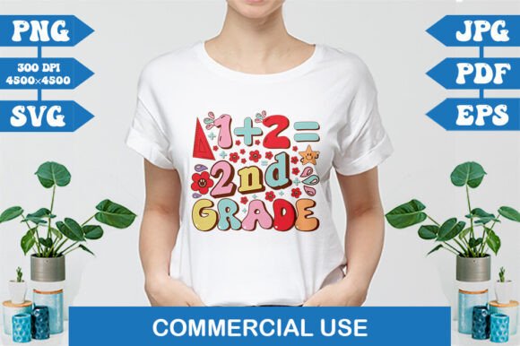 Retro 2nd Grade Back to School T-Shirt: A Timeless Design for Young Learners